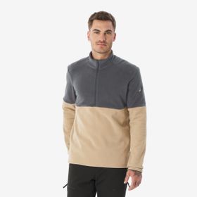 Quechua MH500 Bej Erkek Outdoor Polar