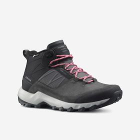 Quechua MH500 Gri Su Geçirmez Kadın Outdoor Ayakkabı