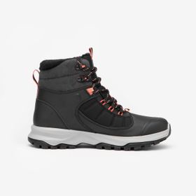 Quechua MH500 Mid Siyah Su Geçirmez Kadın Outdoor Kar Botu