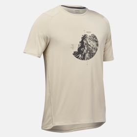 Quechua MH500 Outdoor Bej Erkek T-shirt