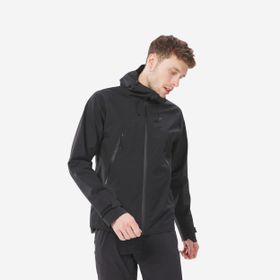 Quechua MH500 Siyah Erkek Outdoor Yağmurluk