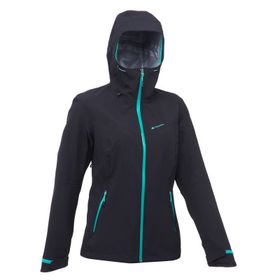 Quechua MH500 Siyah Kadın Yağmurluk