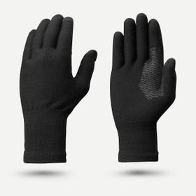 Quechua MT500 Siyah Dikişsiz Yetişkin Outdoor Trekking İç Eldiven