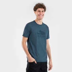 Quechua NH100 Gri Kısa Kollu Erkek Outdoor T-Shirt