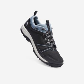Quechua NH100 Gri Su Geçirmez Kadın Outdoor Ayakkabı