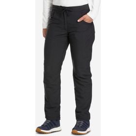 Quechua NH100 Siyah Sıcak Tutan Kadın Outdoor Pantolon