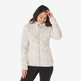Quechua NH500 Bej -10 Derece Su Geçirmez Kadın Outdoor Kışlık Mont