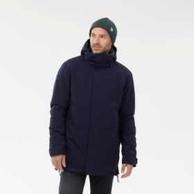 Quechua NH500 Mavi -10 Derece Su Geçirmez Erkek Outdoor Kışlık Mont