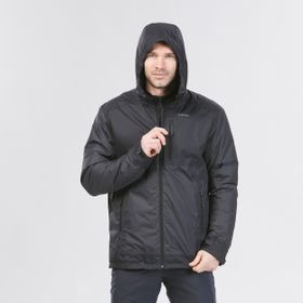 Quechua NH500 Siyah -10 Derece Su Geçirmez Erkek Outdoor Kışlık Mont
