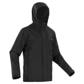 Quechua NH500 Siyah Erkek Outdoor Yağmurluk