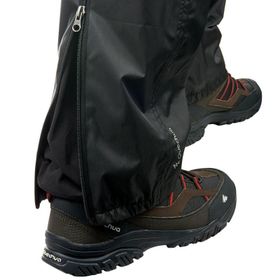 Quechua NH500 Siyah Erkek Su Geçirmez Yağmurluk Pantolon
