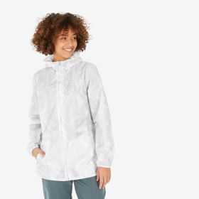 Quechua Raincut Beyaz Kadın Outdoor Yağmurluk