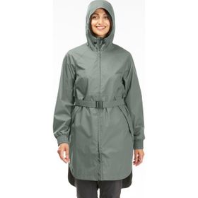 Quechua Raincut Haki Kadın Outdoor Yağmurluk