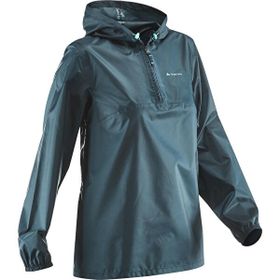 Quechua Raincut Mavi Kadın Outdoor Yağmurluk
