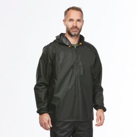 Quechua Raincut Siyah Erkek Outdoor Yağmurluk