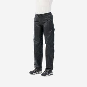 Quechua Raincut Siyah Su Geçirmez Kadın Outdoor Üst Pantolon
