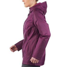 Quechua SH100 Mor Kadın Outdoor Mont