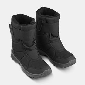 Quechua SH100 Su Geçirmez Outdoor Siyah Çocuk Kar Botu