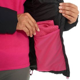 Quechua Top Warm Şişme Trekking Siyah Kadın Mont