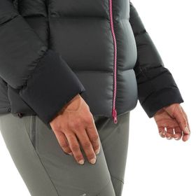Quechua Top Warm Şişme Trekking Siyah Kadın Mont
