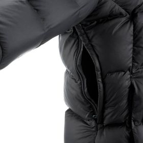 Quechua Top Warm Şişme Trekking Siyah Kadın Mont
