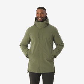 Quechua Yeşil - NH500 -10 °C Erkek Outdoor Su Geçirmez Kar Montu/Kışlık Mont
