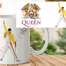 Queen İki Tarafı Baskılı Kupa