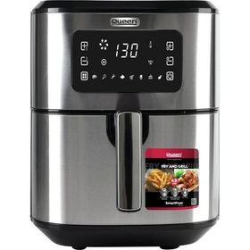 Queen QFR-55 Smartfryer XXL 6.5 lt Dokunmatik Yağsız Sıcak Hava Fritözü