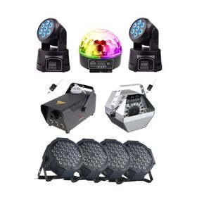 Quenlite Free Paket-4 Sahne Işık Sistemi Seti