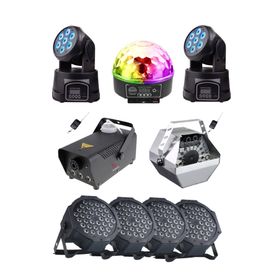 Quenlite Free Paket-4 Sahne Işık Sistemi Seti