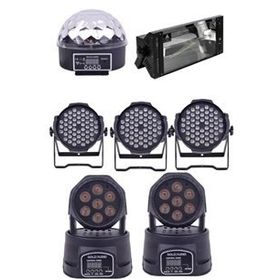 Quenlite Free Paket-6 Sahne Işık Sistemi Seti