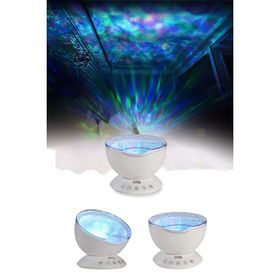 Quenlite OC-10 Okyanus Efektli Gece Lambası Sahne ve Ev Işığı