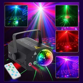 Quenlite QD-16 RGB 16 Çeşit Desen Sahne Led ve Lazer Işık