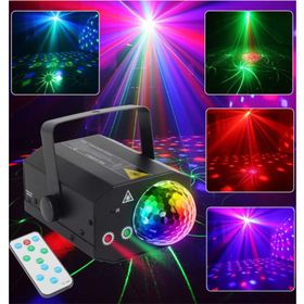 Quenlite QD-16 RGB 16 Çeşit Desen Sahne Led ve Lazer Işık