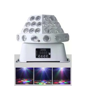 Quenlite QR-650 Dmx Profesyonel Dönerli Rgb LED Top Işık Disko Sahne Işık Sistemi