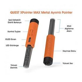 Quest Metal Detectors Max Ayrımlı Pinpointer XPointer