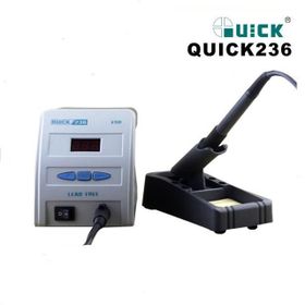 Quick 236 ESD Siyah İstasyonlu Havya