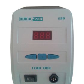 Quick 236 ESD Siyah İstasyonlu Havya