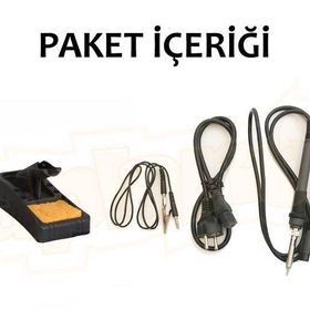 Quick 236 ESD Siyah İstasyonlu Havya