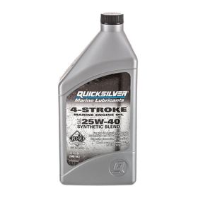 Quicksilver 25W-40 1 lt 4 Zamanlı Sentetik Motor Yağı
