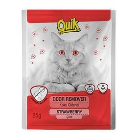 Quik 25 gr Çilekli Kedi Kumu Koku Giderici
