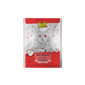 Quik 25 gr Çilekli Kedi Kumu Koku Giderici