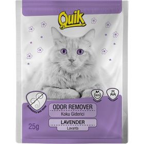 Quik 25 gr Lavantalı Kedi Kumu Koku Giderici