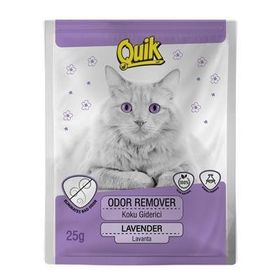 Quik 25 gr Lavantalı Kedi Kumu Koku Giderici