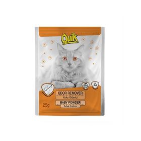 Quik 25 gr Pudralı Kedi Kumu Koku Giderici