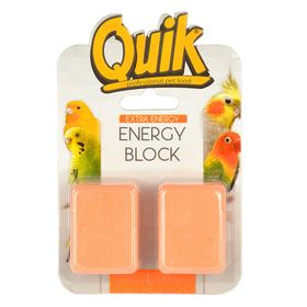 Quik 2'li Kuşlar için Gaga Taşı Enerji Blok