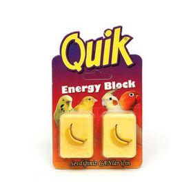 Quik 2'li Muz Aromalı Kuşlar için Enerji Bloğu