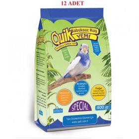 Quik 400 gr Kabuksuz Muhabbet Kuşu Yemi