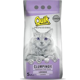 Quik 5 lt Lavantalı İnce Topaklaşan Kedi Kumu