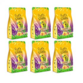 Quik 6x400 gr Kabuksuz Muhabbet Kuşu Yemi
